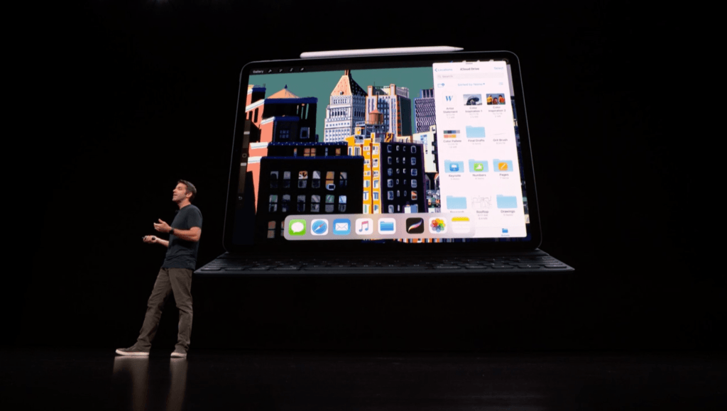 Le nouvel iPad Po 2018 // Source : Apple Le nouvel iPad Po 2018 // Source : Apple