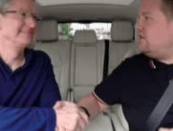 Tim Cook dans Carpool Karaoke // Source : Carpool Karaoke