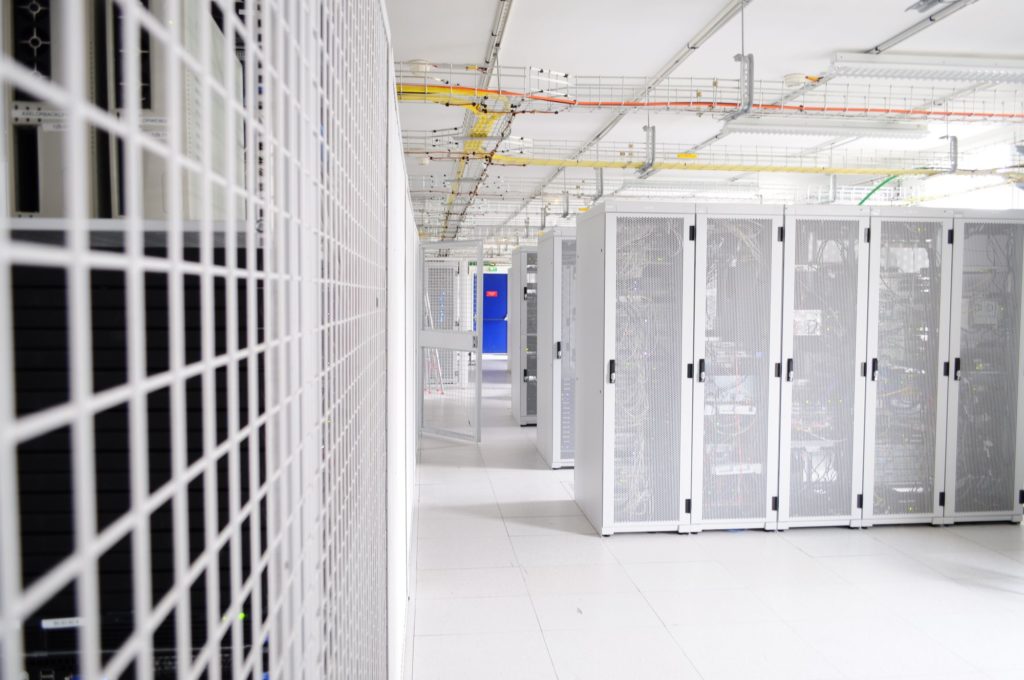 Un data-center de la société française Ikoula. Source : Ikoula.