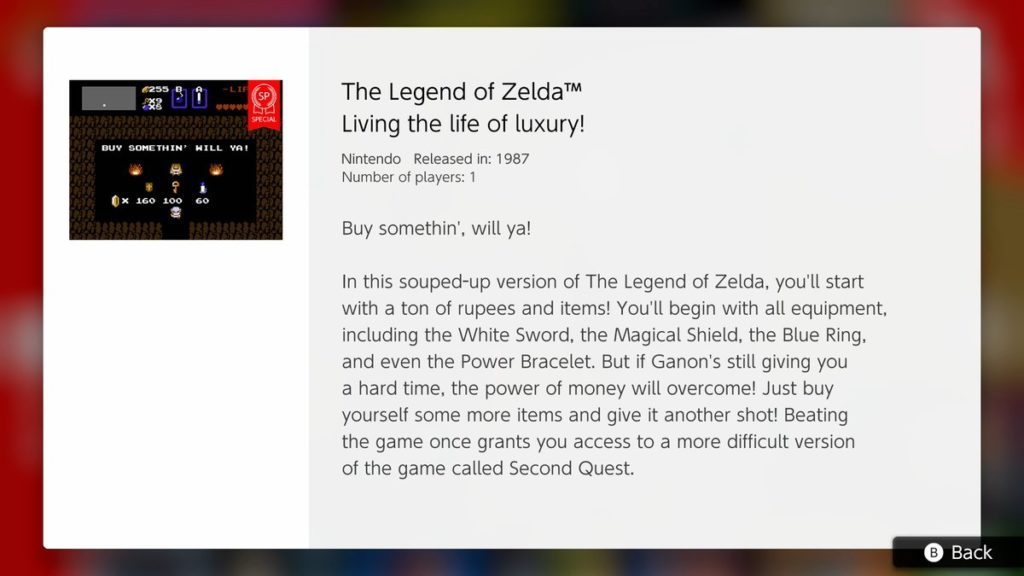 The Legend of Zelda sur Switch // Source : Resetera The Legend of Zelda sur Switch // Source : Resetera