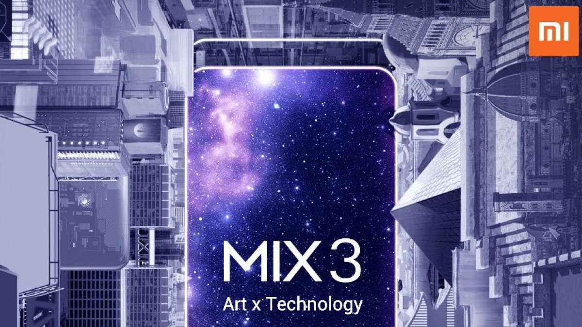 Xiaomi Mi Mix 3 // Source : Twitter Xiaomi Xiaomi Mi Mix 3 // Source : Twitter Xiaomi