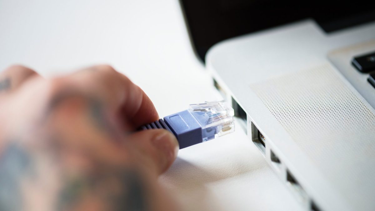 Une prise Ethernet. // Source : Rawpixel Une prise Ethernet. // Source : Rawpixel