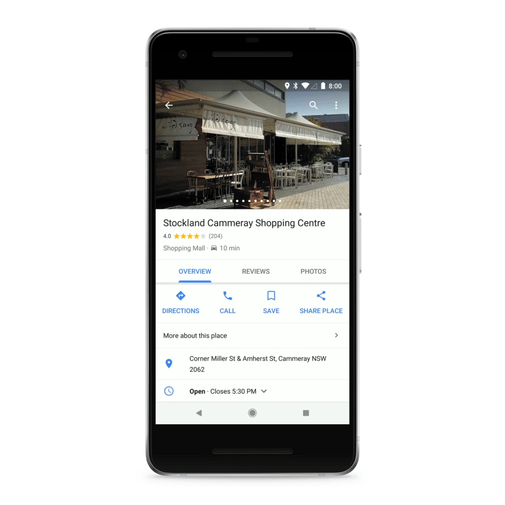 Fonctionnement de l'application Google Maps pour les véhicules électriques // Source : Google Fonctionnement de l'application Google Maps pour les véhicules électriques // Source : Google