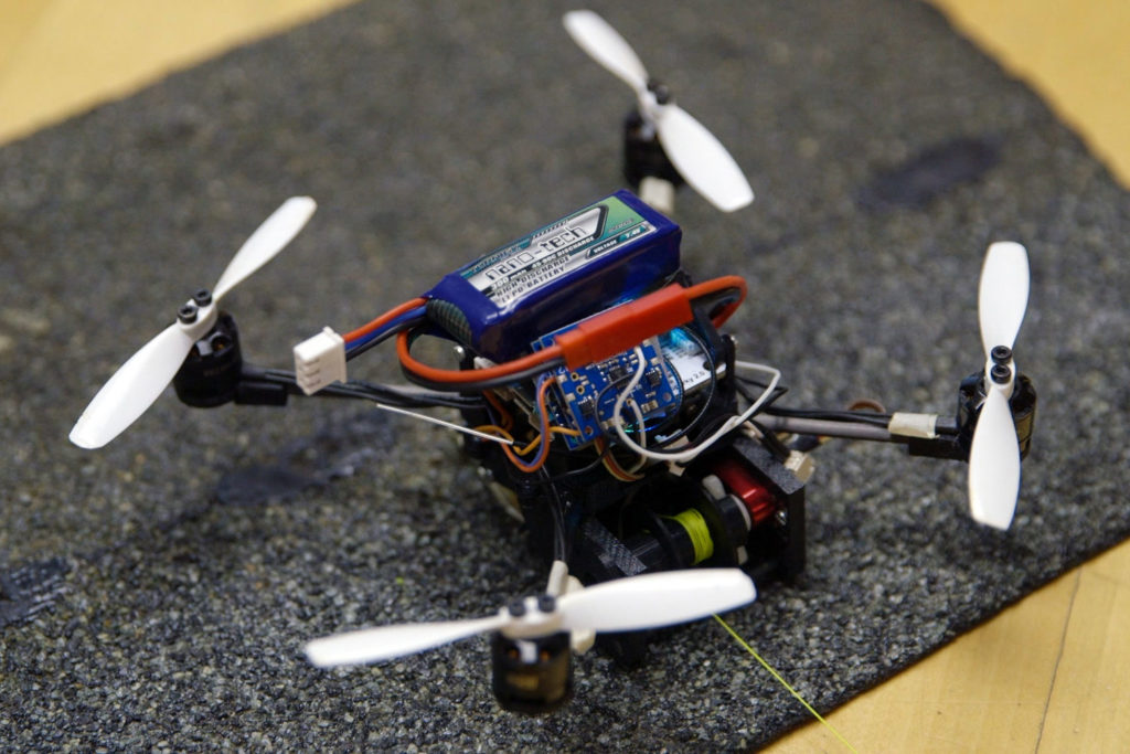 Un drone FlyCroTugs. // Source : Standford University Un drone FlyCroTugs. // Source : Standford University