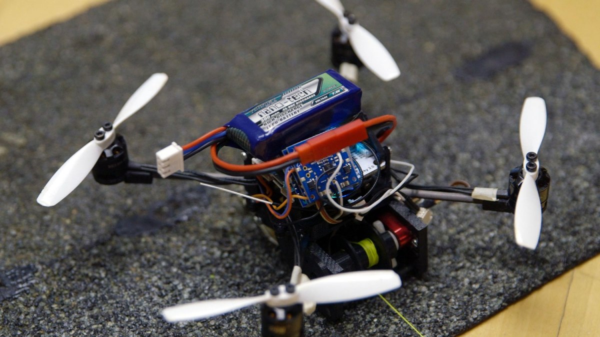 Un drone FlyCroTugs. // Source : Standford University Un drone FlyCroTugs. // Source : Standford University