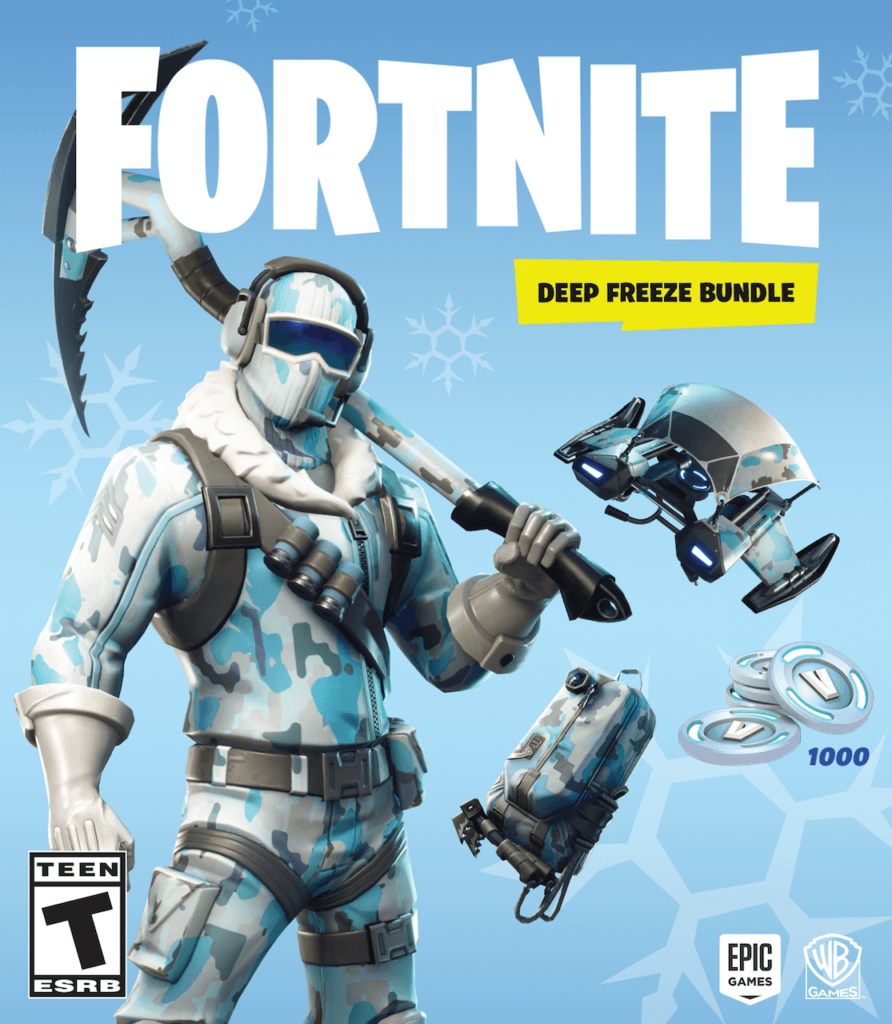 Fortnite : Pack Froid Éternel // Source : Epic Games/Warner Bros. Fortnite : Pack Froid Éternel // Source : Epic Games/Warner Bros.