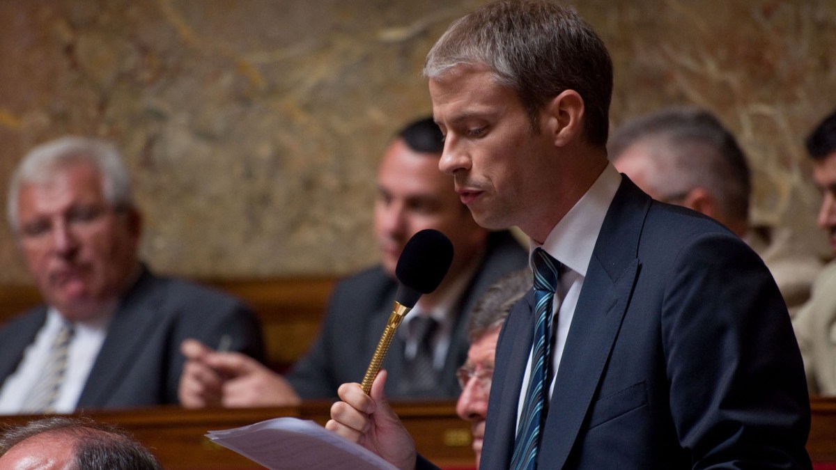 Franck Riester à l'Assemblée nationale. // Source : Richard Ying Franck Riester à l'Assemblée nationale. // Source : Richard Ying