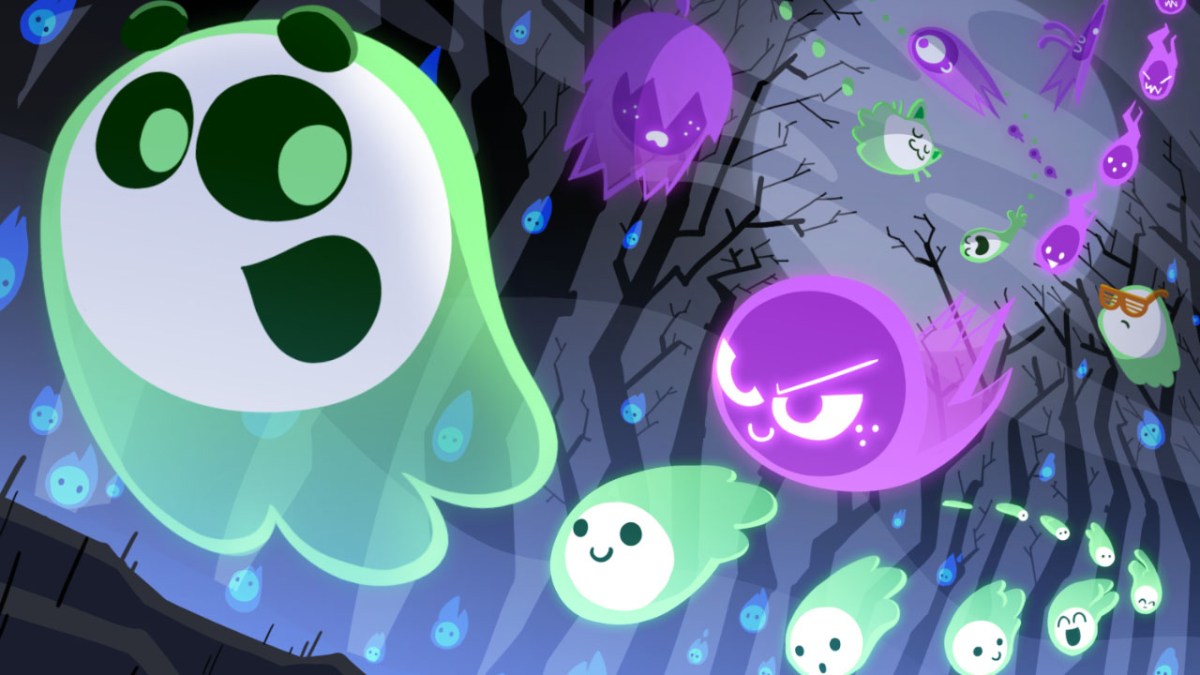 Le Doodle spécial Halloween 2018. // Source : Google Doodle Le Doodle spécial Halloween 2018. // Source : Google Doodle