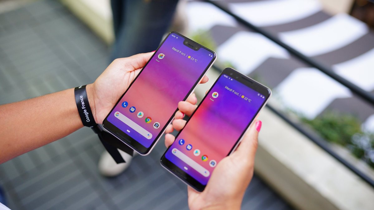 Pixel 3 et Pixel 3 XL // Source : Ulrich Rozier pour Numerama Pixel 3 et Pixel 3 XL // Source : Ulrich Rozier pour Numerama
