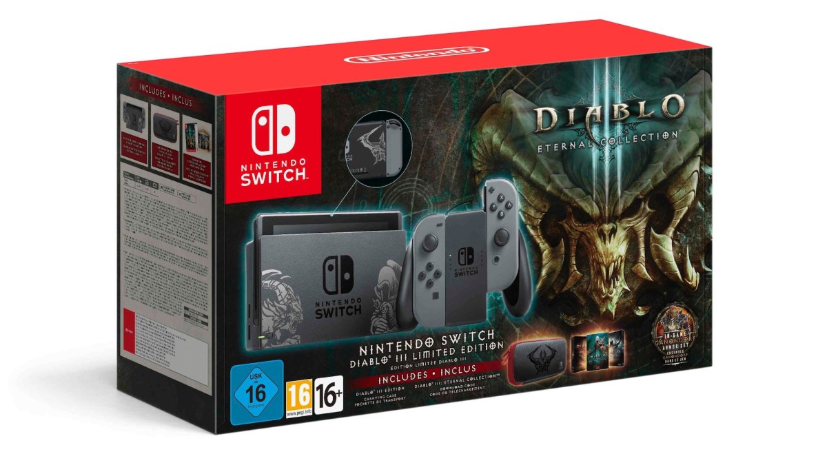 Pack Diablo III Switch // Source : Nintendo Pack Diablo III Switch // Source : Nintendo