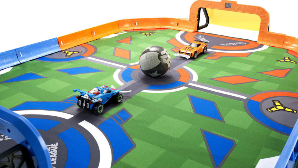 Le jouet Jot Wheels Rocket League RC Rival Set // Source : Rocket League Le jouet Jot Wheels Rocket League RC Rival Set // Source : Rocket League