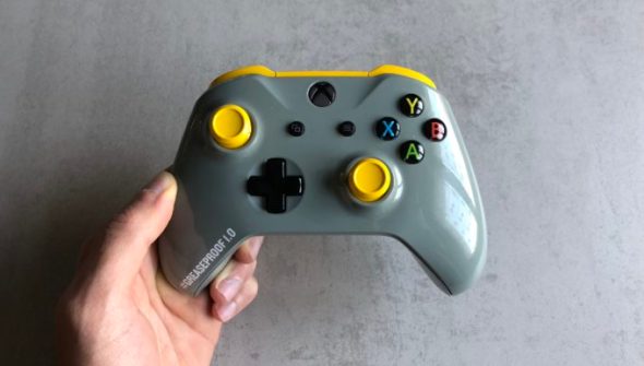 Manette anti-gras Xbox One // Source : Numerama Manette anti-gras Xbox One // Source : Numerama