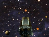 Vue d'artiste de Kepler. // Source : NASA/Wendy Stenzel/Daniel Rutter