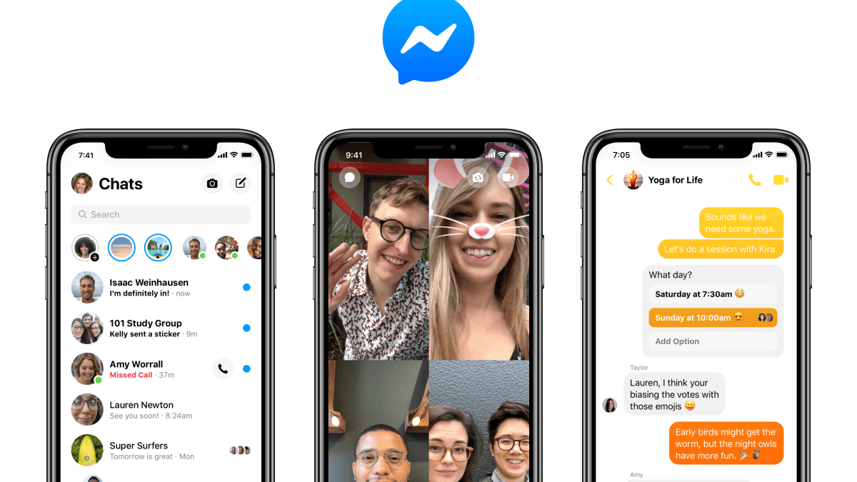 Messenger 4 – Chat Video Call Gradient – iOS Messenger 4 – Chat Video Call Gradient – iOS