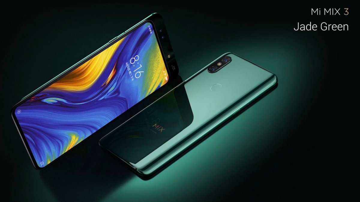 Mi Mix 3, le dernier flagship de Xiaomi // Source : Xiaomi Mi Mix 3, le dernier flagship de Xiaomi // Source : Xiaomi