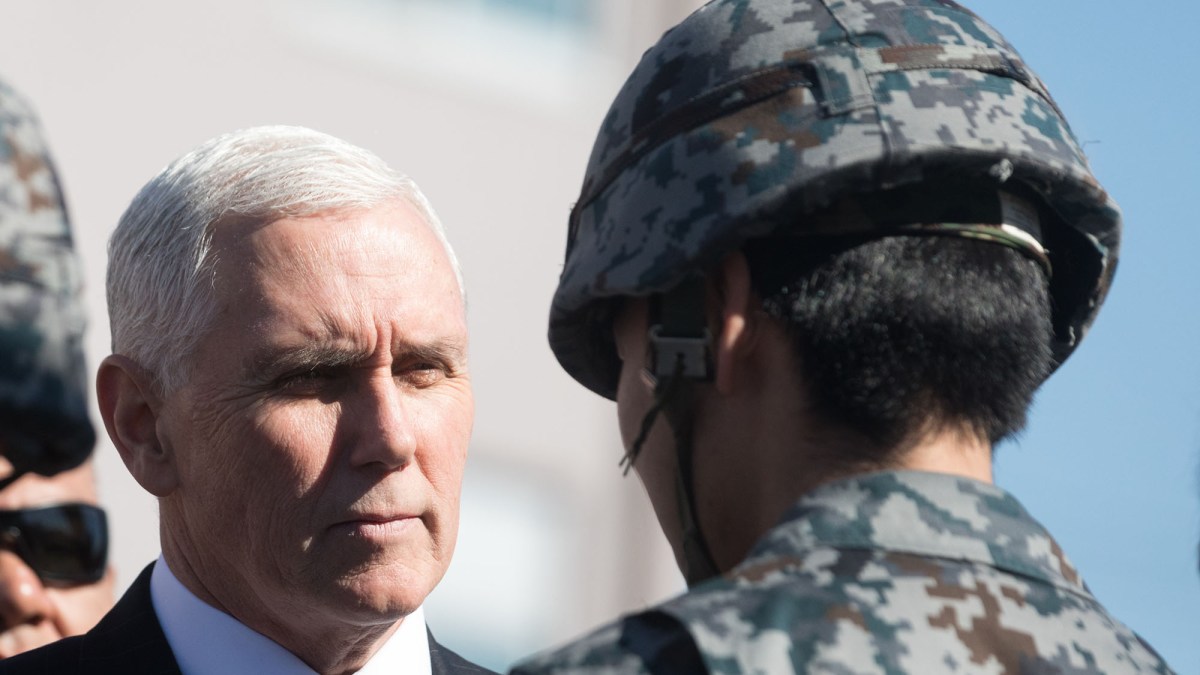 Mike Pence. // Source : Maison-Blanche Mike Pence. // Source : Maison-Blanche