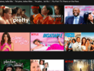 Capture d'écran d'une interface de recherche // Source : Netflix
