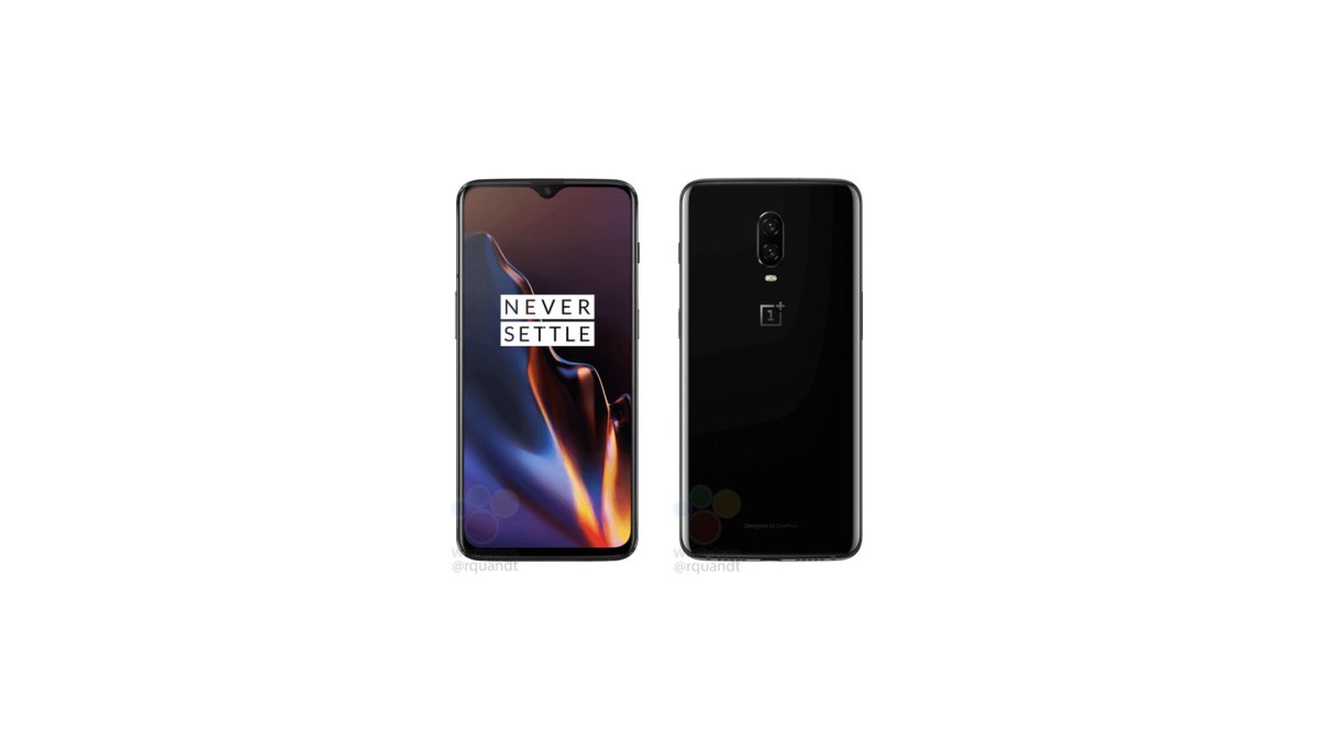 Un visuel du OnePlus 6T. // Source : WinFuture Un visuel du OnePlus 6T. // Source : WinFuture