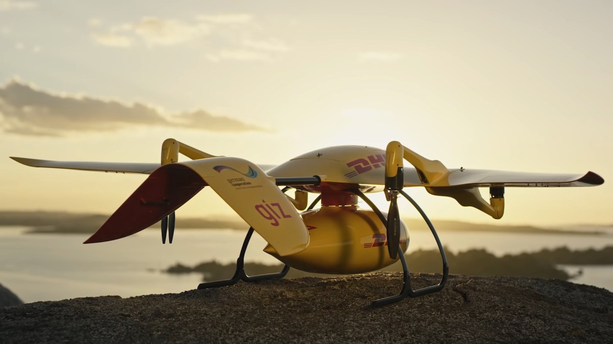 Parcelcopter 4 // Source : DHL Parcelcopter 4 // Source : DHL