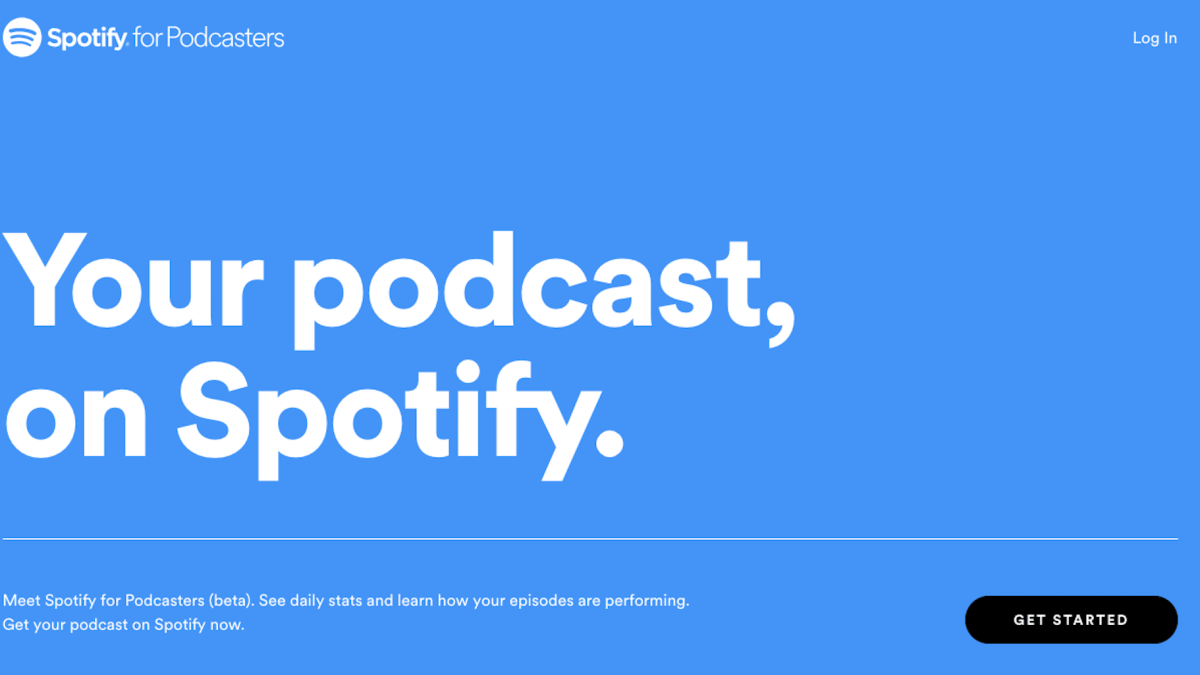 Spotify for Podcasters // Source : Spotify Spotify for Podcasters // Source : Spotify