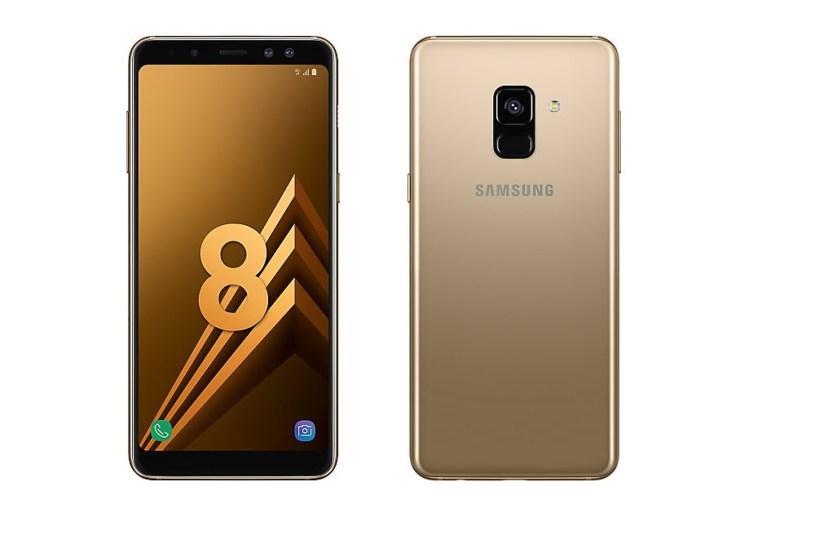 Le smartphone Galaxy A8 de Samsung. // Source : Samsung Le smartphone Galaxy A8 de Samsung. // Source : Samsung