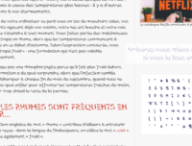 Un article de Numerama converti en Sans Forgetica. // Source : Capture d'écran Numerama