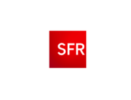 Le logo SFR sur fond blanc // Source : SFR