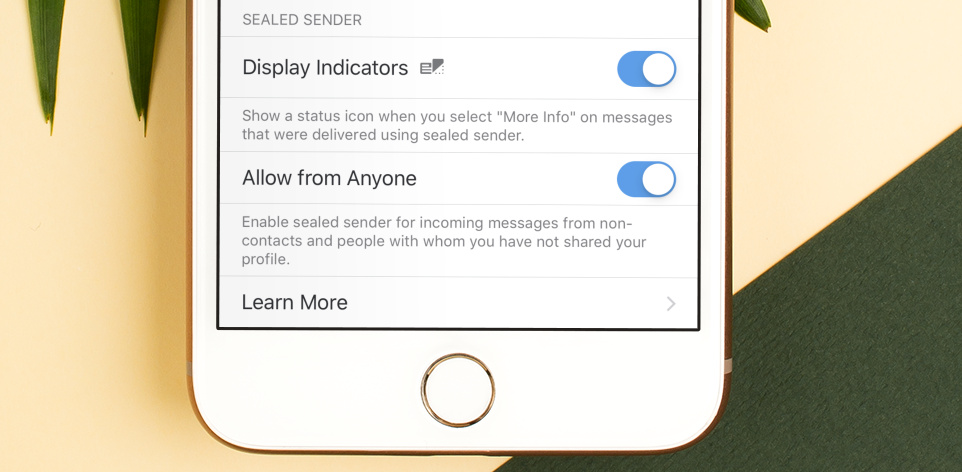 Signal Sealed Sender Signal Sealed Sender