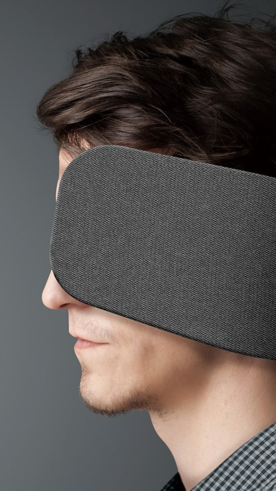 Option numéro 2 : si vous mettez le wear sound à l'envers, vous ne verrez plus rien du tout. // Source : Panasonic