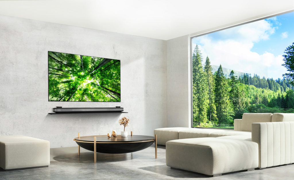 Télé OLED LG Signature W8 // Source : LG Télé OLED LG Signature W8 // Source : LG