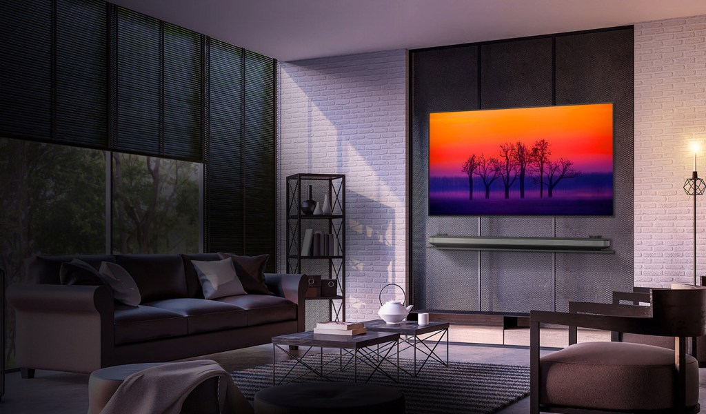 Télé OLED LG Signature W8 // Source : LG Télé OLED LG Signature W8 // Source : LG