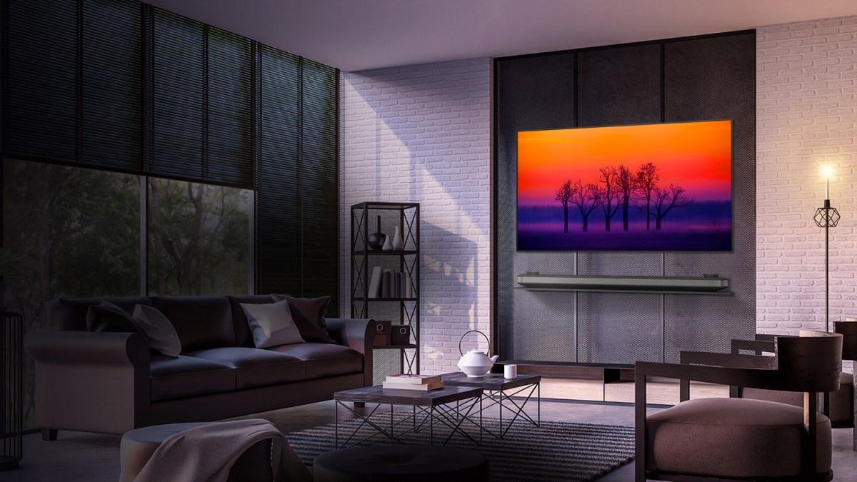 Télé OLED LG Signature W8 // Source : LG Télé OLED LG Signature W8 // Source : LG