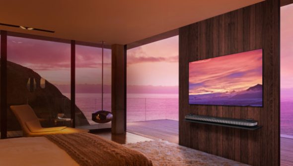 Télé OLED LG Signature W8 // Source : LG Télé OLED LG Signature W8 // Source : LG