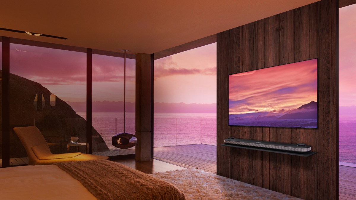 Télé OLED LG Signature W8 // Source : LG Télé OLED LG Signature W8 // Source : LG