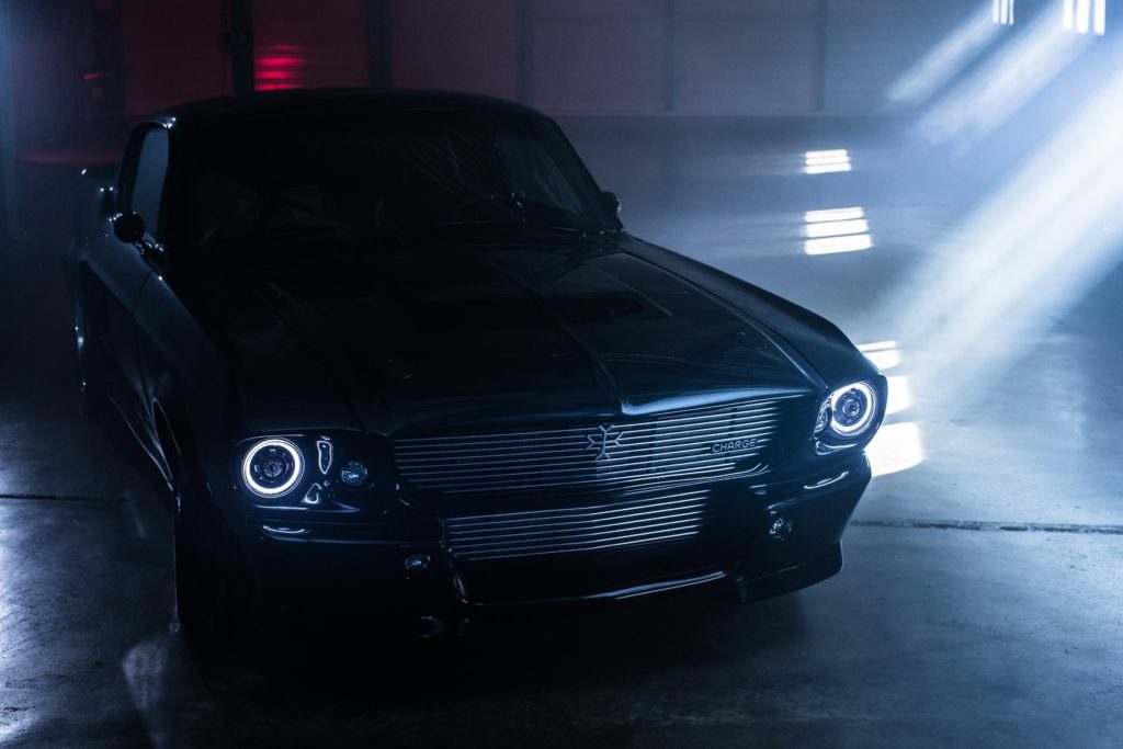 Ford Mustang électrique // Source : Charge Automotive Ford Mustang électrique // Source : Charge Automotive