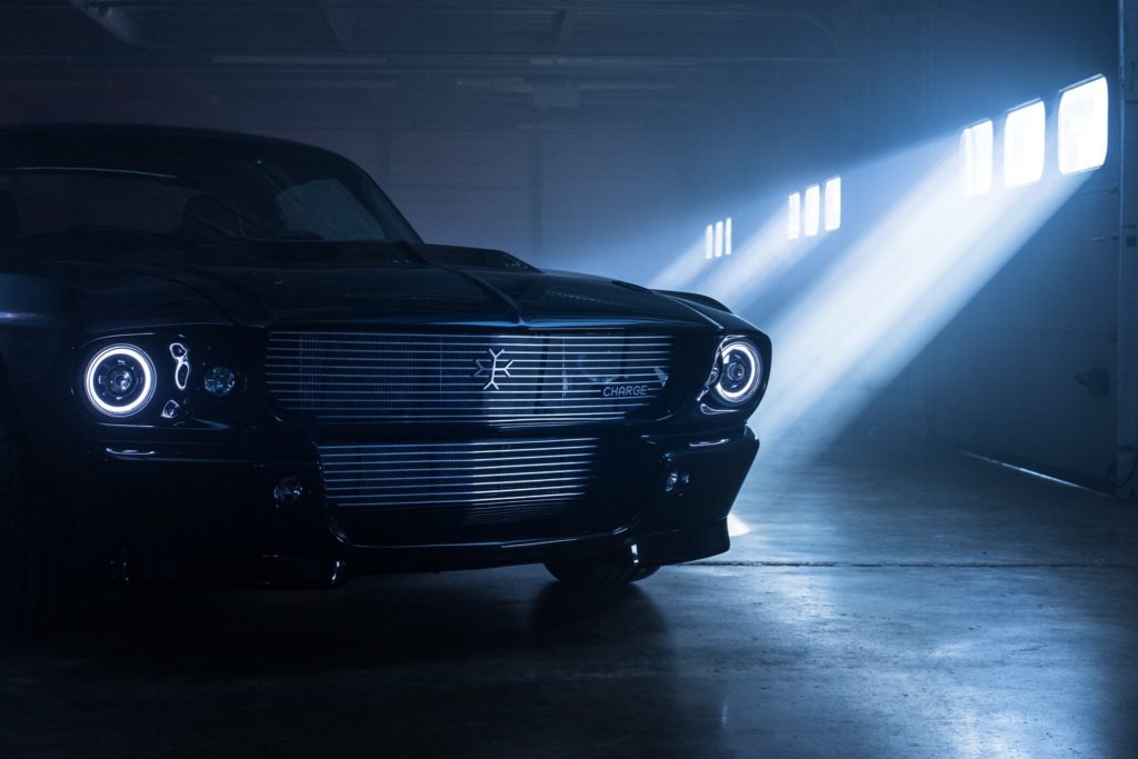 Ford Mustang électrique // Source : Charge Automotive Ford Mustang électrique // Source : Charge Automotive