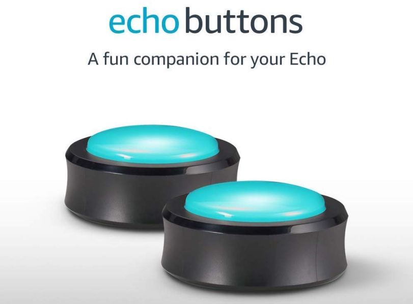 Fiche produit d'Amazon Echo Buttons // Source : Amazon Fiche produit d'Amazon Echo Buttons // Source : Amazon
