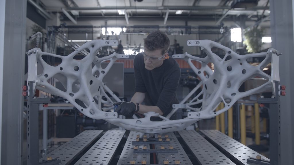 5 ingénieurs de la NASA et 5 ingénieurs d'Autodesk ont travaillé sur le projet expérimantal. // Source : Autodesk 5 ingénieurs de la NASA et 5 ingénieurs d'Autodesk ont travaillé sur le projet expérimantal. // Source : Autodesk