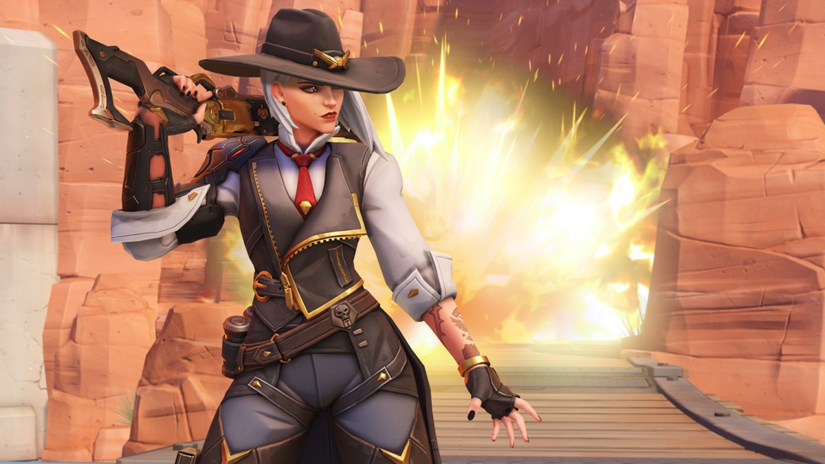 Ashe, 29ème personnage d'Overwatch, annoncé à la BlizzCon 2018 // Source : Blizzard Ashe, 29ème personnage d'Overwatch, annoncé à la BlizzCon 2018 // Source : Blizzard