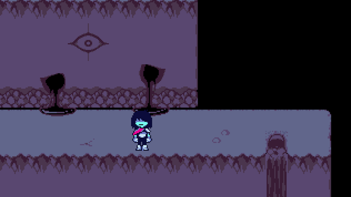 Capture du début de Deltarune // Source : Deltarune Capture du début de Deltarune // Source : Deltarune