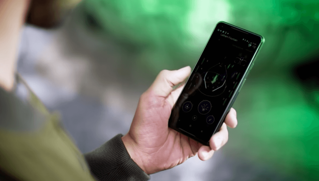 Votre smartphone sert de scanner dans l'univers d'Ingress. // Source : Youtube - Niantic Votre smartphone sert de scanner dans l'univers d'Ingress. // Source : Youtube - Niantic