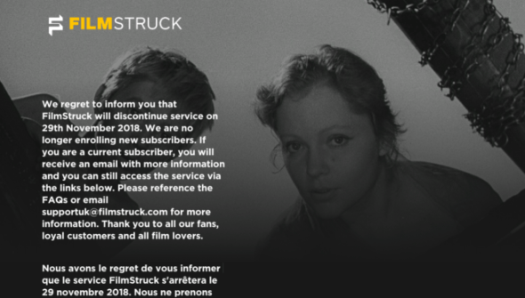 FilmStruck // Source : filmStruck.com