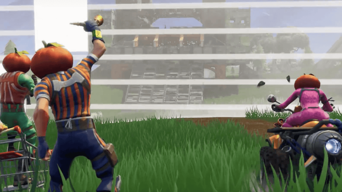 Fortnite mode Bataille Gourmande // Source : Capture YouTube du 15/11/2018 Fortnite mode Bataille Gourmande // Source : Capture YouTube du 15/11/2018