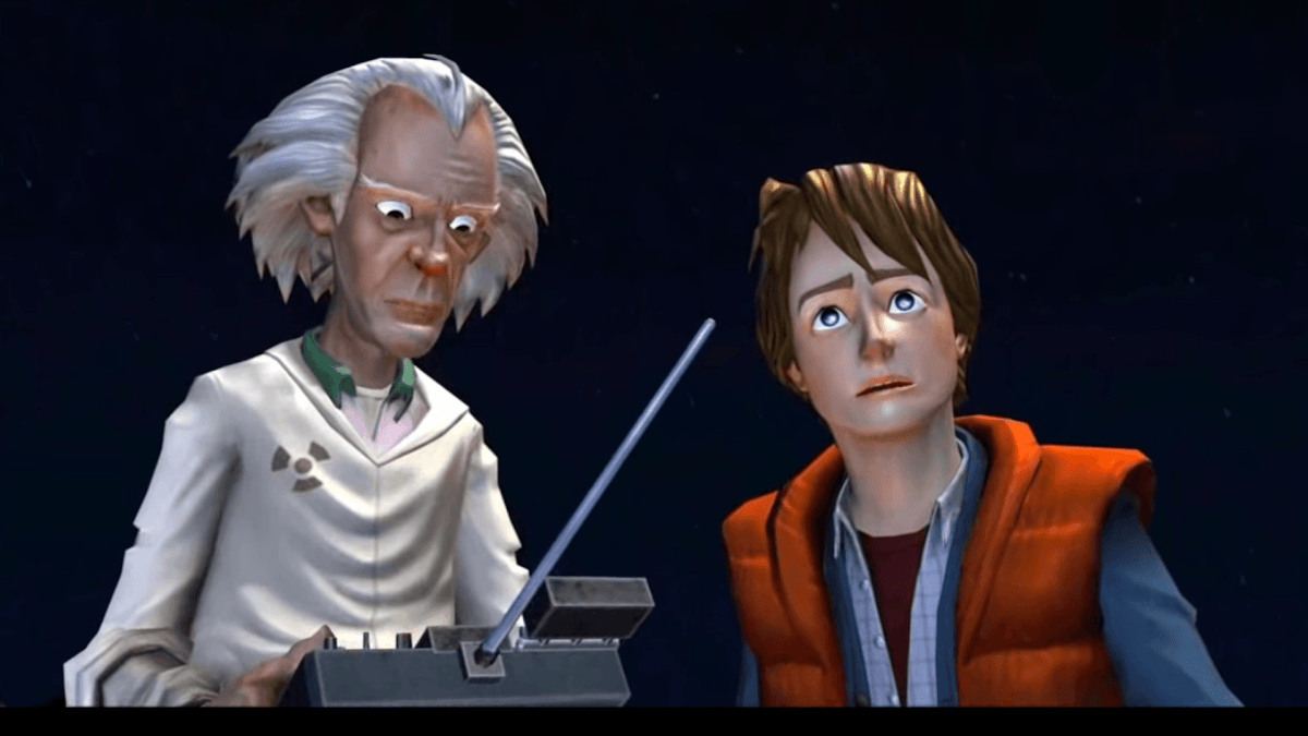 Le jeu Back to the future n'est plus disponible sur Steam. // Source : Youtube Le jeu Back to the future n'est plus disponible sur Steam. // Source : Youtube