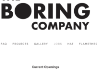 The Boring Company // Source : The Boring Company
