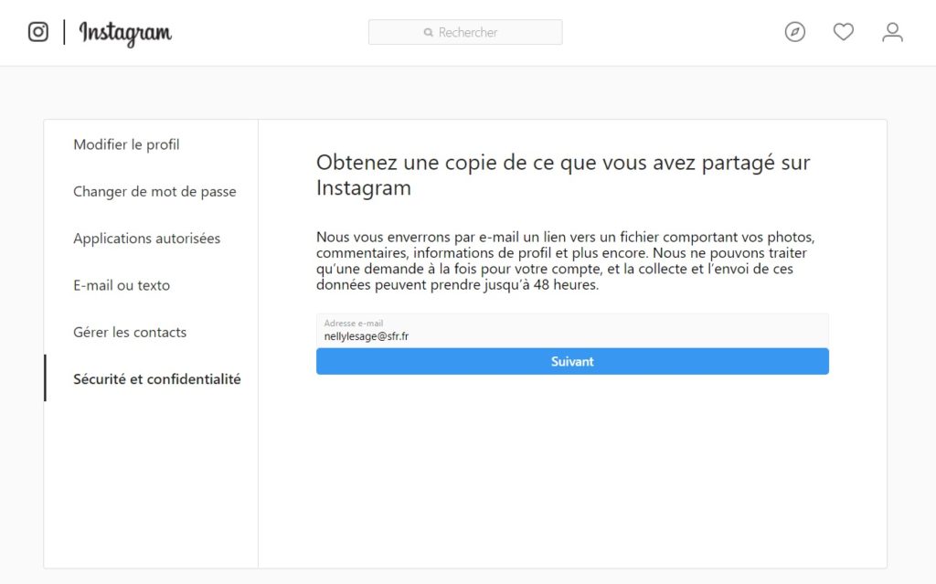 Le réseau social a lancé cette option en avril. // Source : Capture d'écran Instagram Le réseau social a lancé cette option en avril. // Source : Capture d'écran Instagram