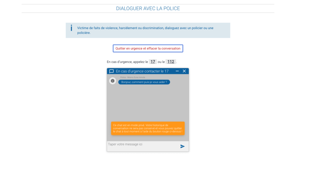 Capture d'écran de l'interface de Service Public // Source : Service Public Capture d'écran de l'interface de Service Public // Source : Service Public