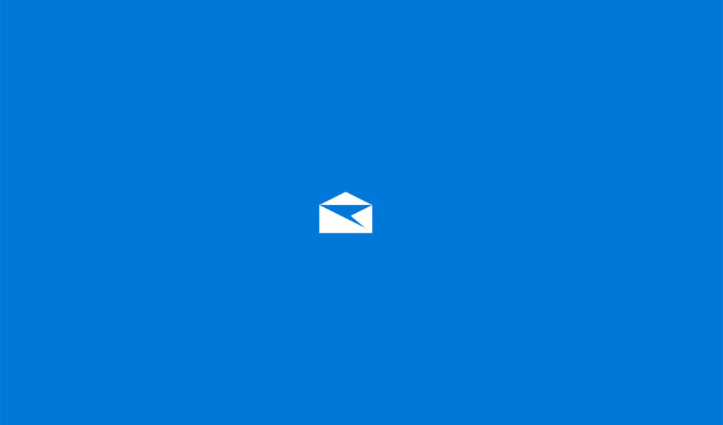 L'application Courrier. // Source : Microsoft L'application Courrier. // Source : Microsoft