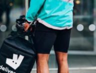 Un livreur Deliveroo. // Source : Deliveroo
