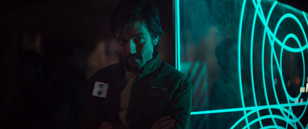 Diego Luna, dans Rogue One. // Source : Lucasfilm Diego Luna, dans Rogue One. // Source : Lucasfilm